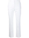 Joseph Coleman Double Stretch Trousers In White