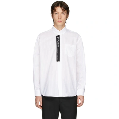 Givenchy Cotton Shirt With Button-down Collar In White