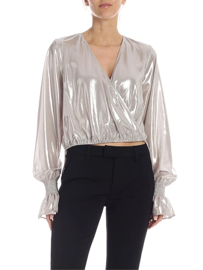 Pinko Maionese Blouse In Grey