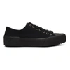 Jil Sander Classic Lace-up Sneakers In Nero