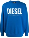 Diesel Gir Division Sweatshirt In Blue