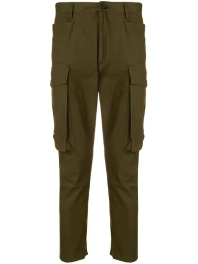 Dsquared2 Cargo Pants In Army Green