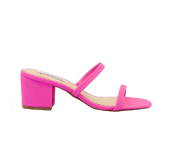 steve madden neon sandals