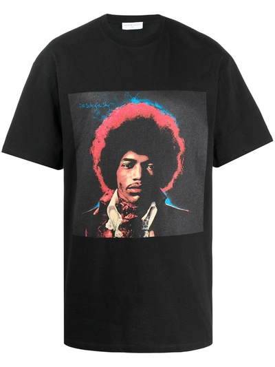 Ih Nom Uh Nit Jimi Hendrix Printed T-shirt In Black