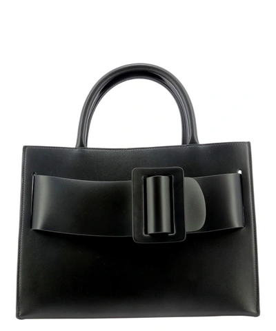 Boyy Black Leather Handbag