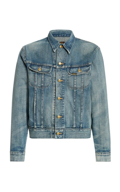Rrl Lot 271 Denim Jacket In Light Wash | ModeSens