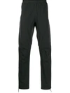 Bottega Veneta Stripe-print Pressed-crease Tailored Trousers In 2171 Fondant/black