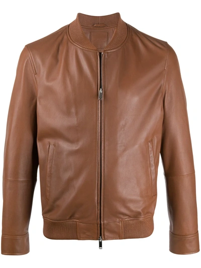 Desa 1972 Bomber Style Jacket In Brown