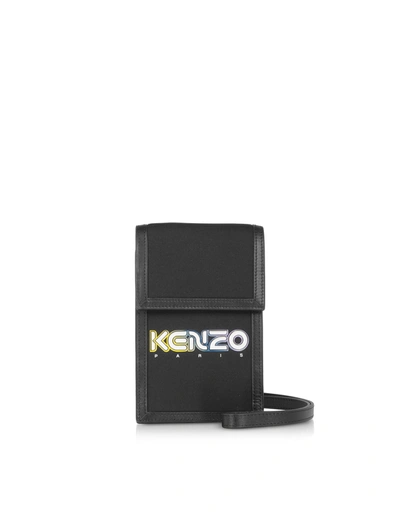 Kenzo Handbags Black Kombo Phone Holder On Strap