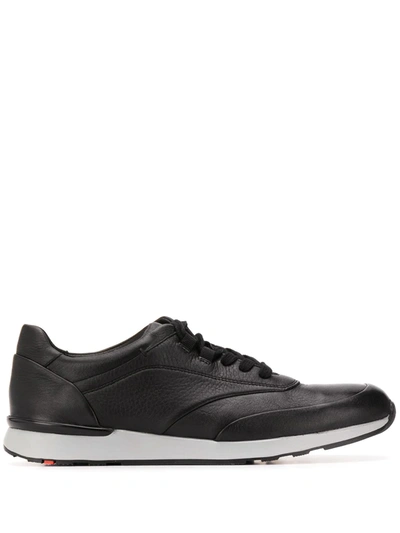 Lloyd Low Top Lace Up Sneakers In Black