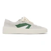 Fear Of God Men's Suede/leather Platform Skate Sneakers In Green