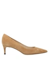 Deimille Pumps In Camel