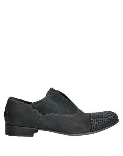 Le Ruemarcel Lace-up Shoes In Steel Grey