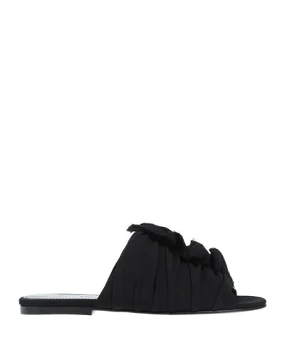 Proenza Schouler Sandals In Black