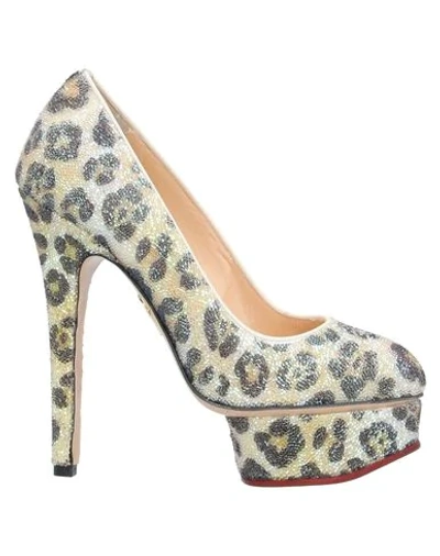 Charlotte Olympia Pumps In Beige