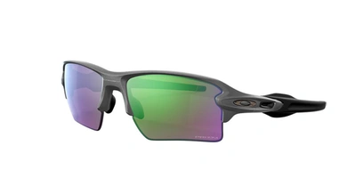 Oakley Oo9188 Steel Sunglasses In Prizm Road Jade
