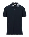 Alexander Mcqueen Polo Shirts In Lead