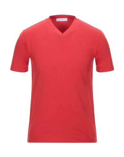 Cruciani T-shirts In Red