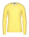 Drumohr Sweaters In Yellow