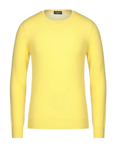 Drumohr Sweaters In Yellow