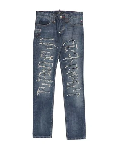 Philipp Plein Jeans In Blue