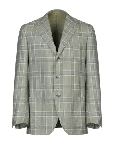 Al Duca D'aosta Suit Jackets In Light Green