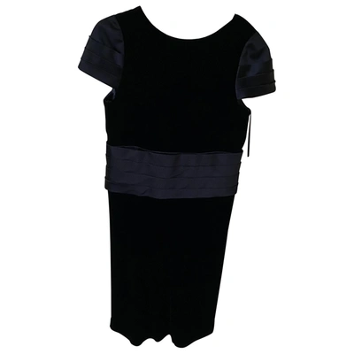 Pre-owned Giorgio Armani Mid-length Dress In Black