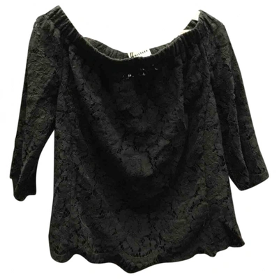 Pre-owned Whistles Lace Blouse In Black