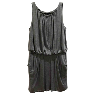Pre-owned Bcbg Max Azria Mid-length Dress In Grey