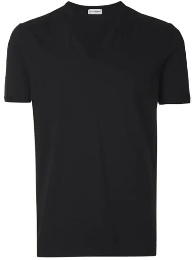 Dolce & Gabbana Sleeping T-shirt In Black