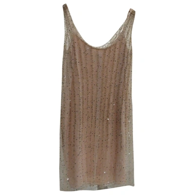 Pre-owned Escada Glitter Mid-length Dress In Other