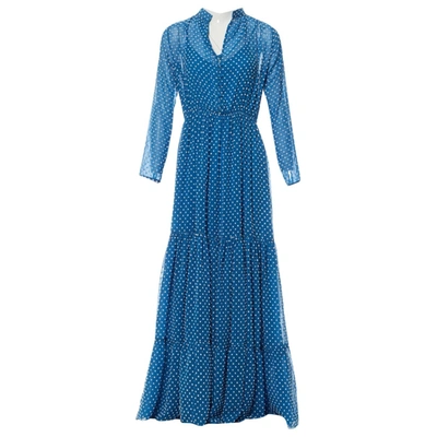 Pre-owned Saloni Blue Dress
