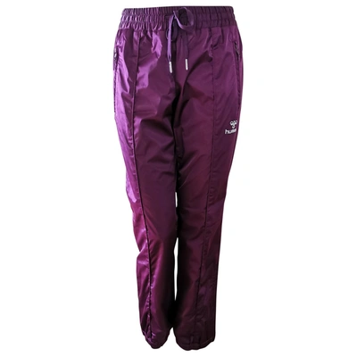 Pre-owned Hummel Trousers In Purple