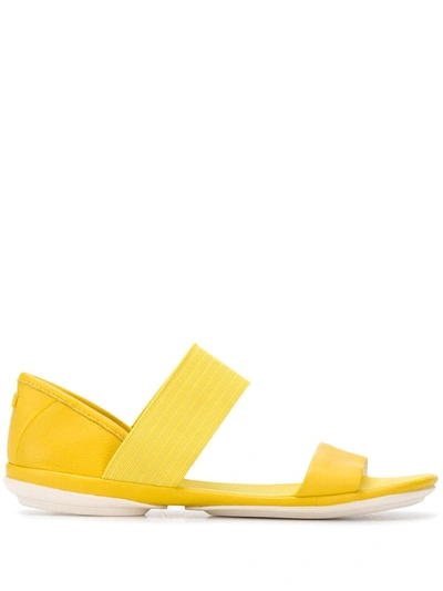 Camper 'right Nina' Sandal In Yellow