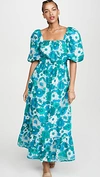Antik Batik Lorette Long Dress In Blue