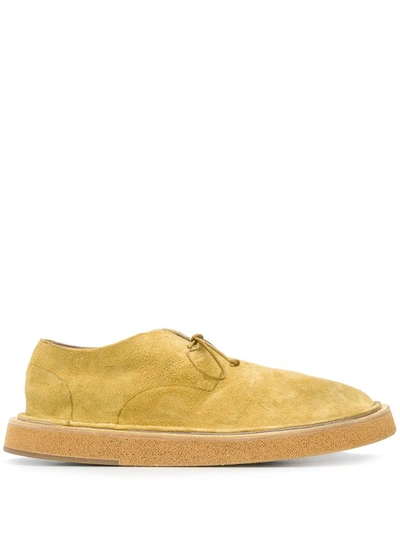 Marsèll Wedge Sole Derby Shoes In Green