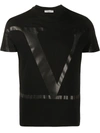 Valentino Vlogo Print T-shirt In Black