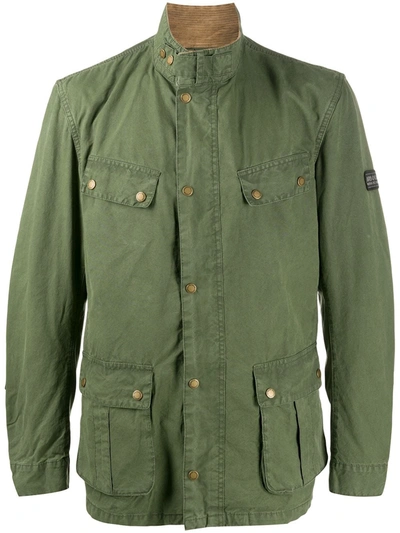 Barbour Military Flap Pocket Jacket In Nessuno