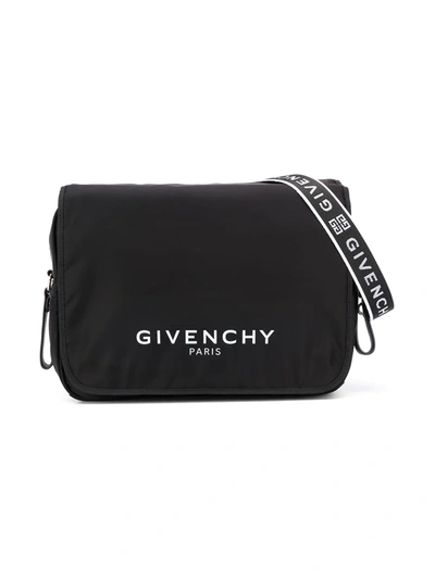 Givenchy Kids' Logo Shoulder Bag In Black