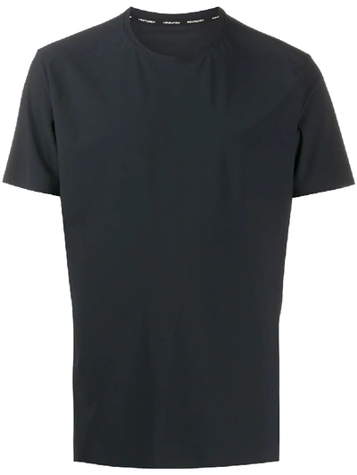 Peuterey Plain Short Sleeve T-shirt In Blue