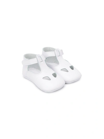 Il Gufo Babies' Touch Strap Sandals In White