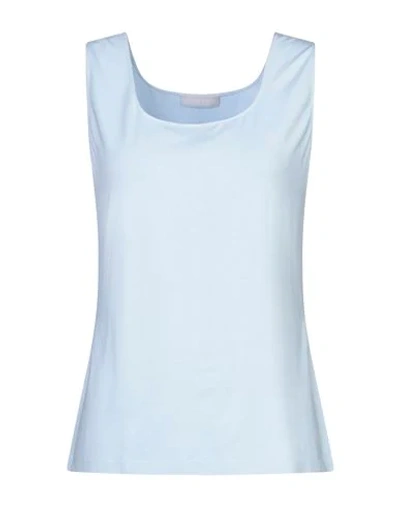 Le Tricot Perugia Tank Top In Sky Blue