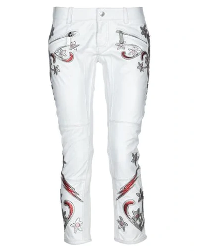 Dsquared2 Cropped Pants In White