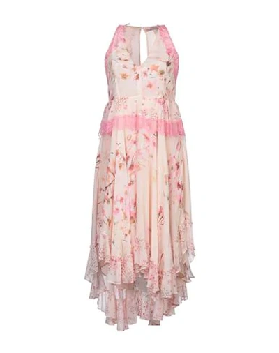 Twinset Midi Dresses In Pink