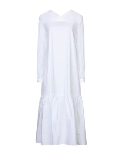 Liviana Conti 3/4 Length Dresses In White