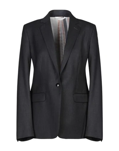 Chloé Stora Sartorial Jacket In Steel Grey