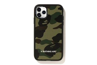 Pre-owned Bape  Casetify 1st Camo Iphone 11 Pro Case Green