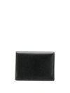 Comme Des Garçons Compact Wallet In Black