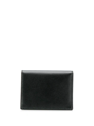 Comme Des Garçons Compact Wallet In Black