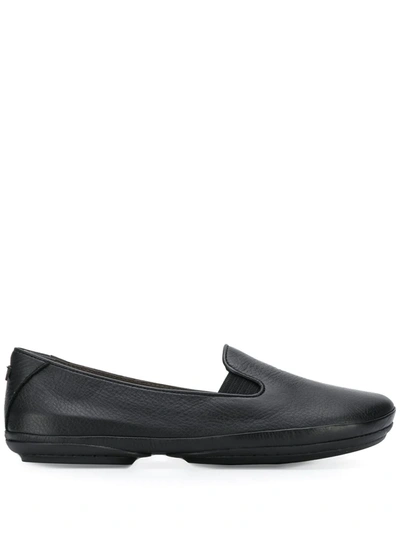 Camper Nina Slip-on Loafers In Black